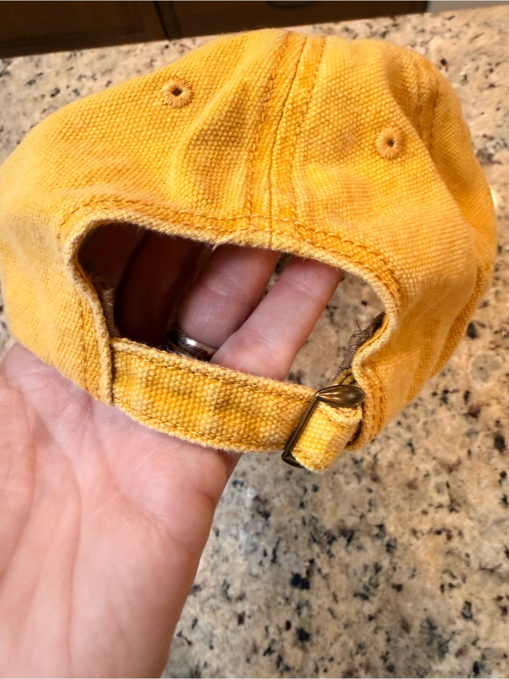 Yellow Bee 'KIND' Embroidered Cap - Picture 3 of 4
